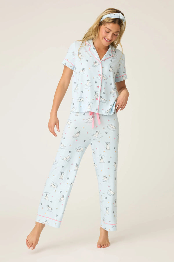 Pj Salvage Paws And Breathe Pj Set